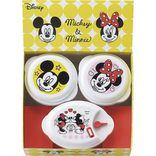ミッキー＆ミニー ポップトーン 電子レンジ容器3pc 662-7068p