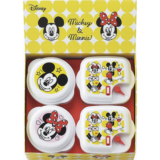 ミッキー＆ミニー ポップトーン 電子レンジ容器4pc 662-7069p