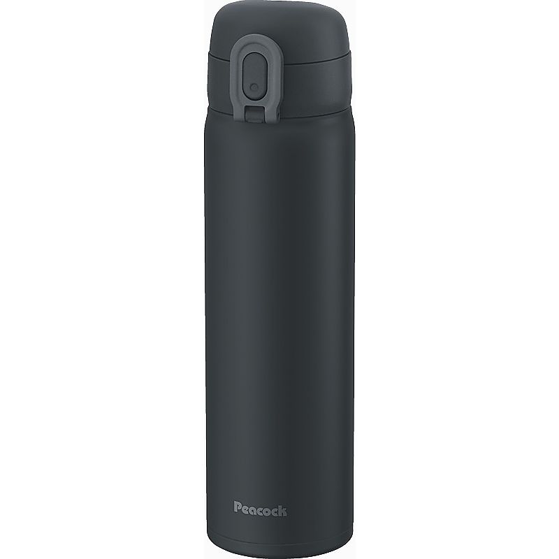 ピーコック ワンタッチマグボトル500ml チャコールグレー 662-7082p