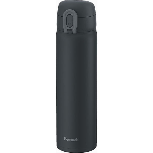 ピーコック ワンタッチマグボトル500ml チャコールグレー 662-7082p