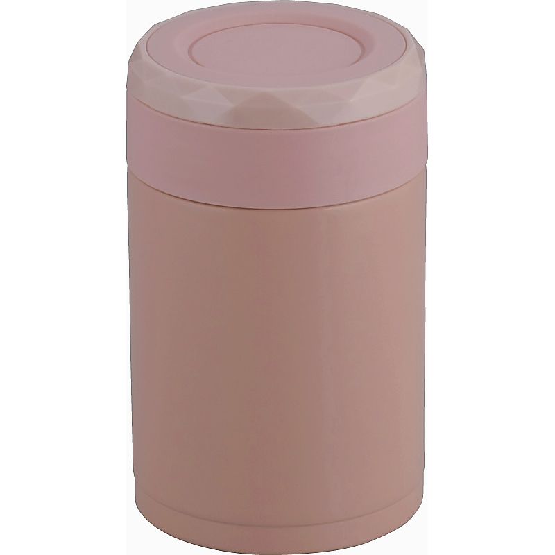 フォルテック コンパクトスープジャー300ml コーラルピンク 662-7088p