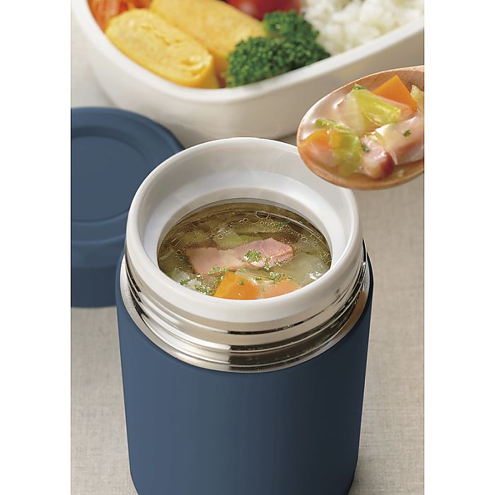 フォルテック コンパクトスープジャー300ml アストラルブラック 662-7089p