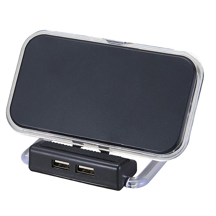 2USBポート付ワイヤレス充電器 アスタブ 662-7103p