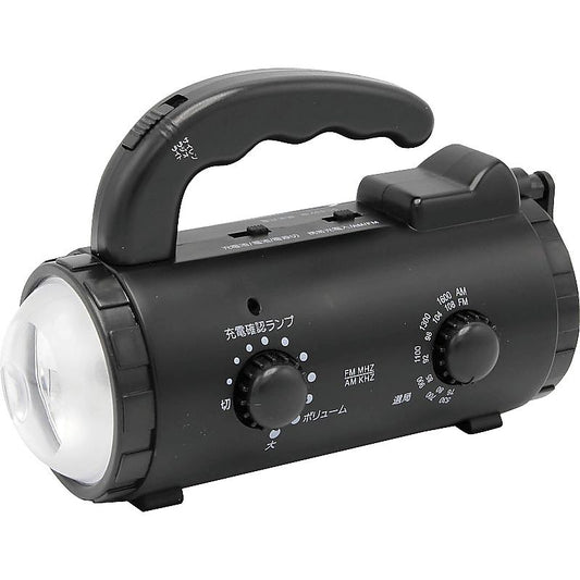 STAR★LIGHT 乾電池/充電池式 手回し充電ラジオライト 662-7108p