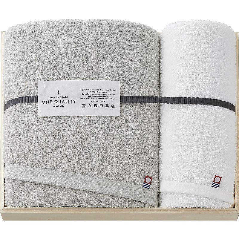 今治 ONE QUALITY バスタオル＆フェイスタオル 662-7139p