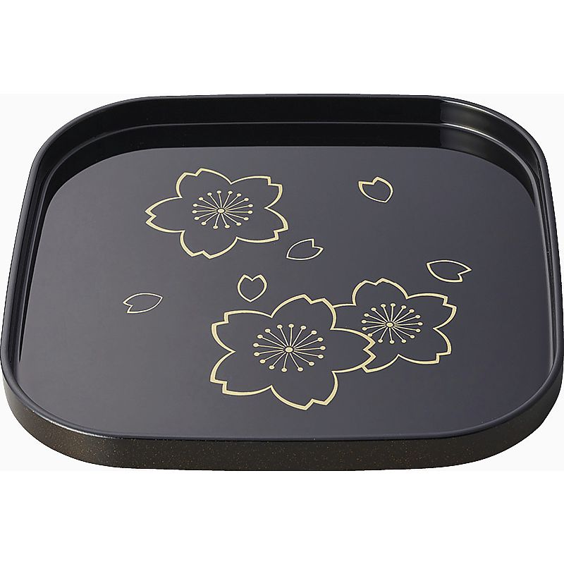 日展作家 橋爪靖雄 夢桜 8.0角盆 662-7292p