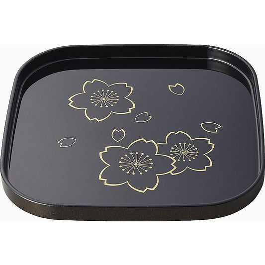 日展作家 橋爪靖雄 夢桜 8.0角盆 662-7292p