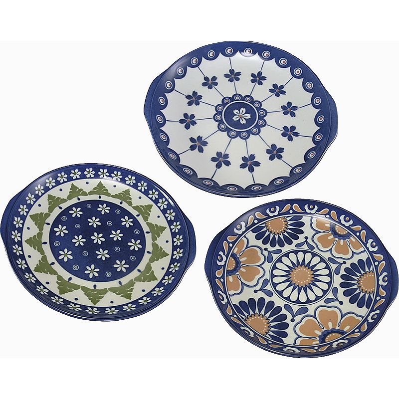 キャッスルスター 耳付パスタ＆カレー皿3枚セット 662-7350p