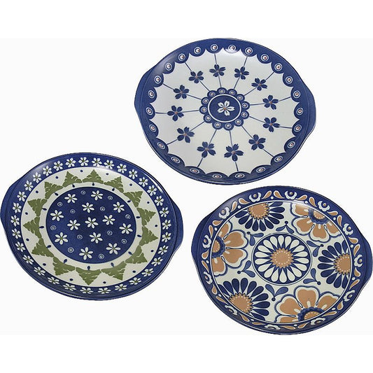 キャッスルスター 耳付パスタ＆カレー皿3枚セット 662-7350p