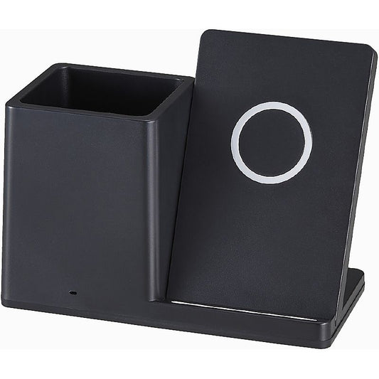 ペンホルダー付ワイヤレス充電器 662-7358p