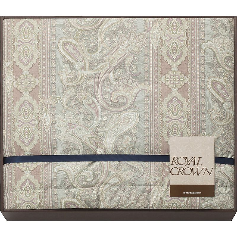 ロイヤルクラウン 洗える羽毛肌掛ふとん ベージュ 662-7627p