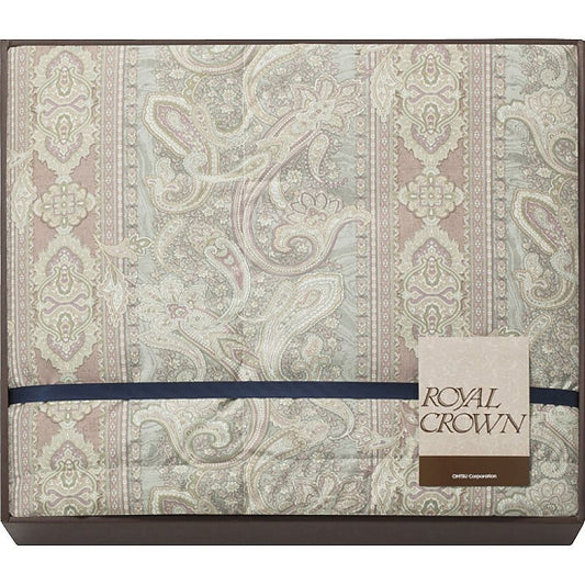 ロイヤルクラウン 洗える羽毛肌掛ふとん ベージュ 662-7627p