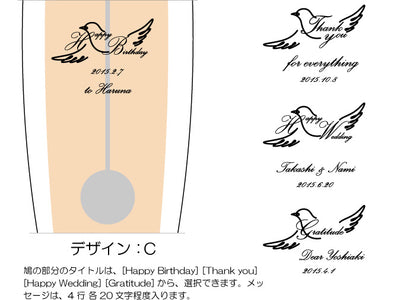 TICKAWAY ティックアウェイ | スタンダード電波時計 振り子 ダークブラウン | 名入れ メッセージ 名前入り