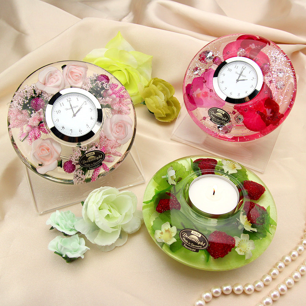 Dreamlight ドリームクロック スタンド キャンドル付き | オーキッドダイアモンド