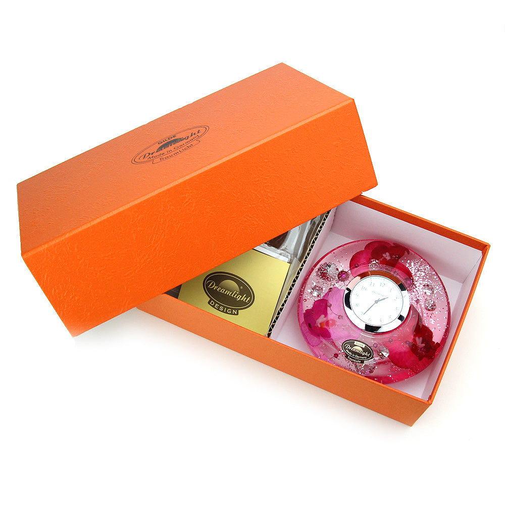 Dreamlight ドリームクロック スタンド キャンドル付き | オーキッドダイアモンド | ネーム入り