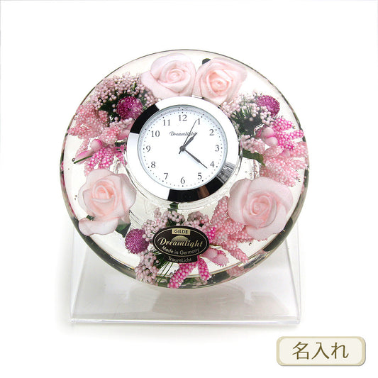 Dreamlight ドリームクロック スタンド キャンドル付き | リトルローズ | ネーム入り