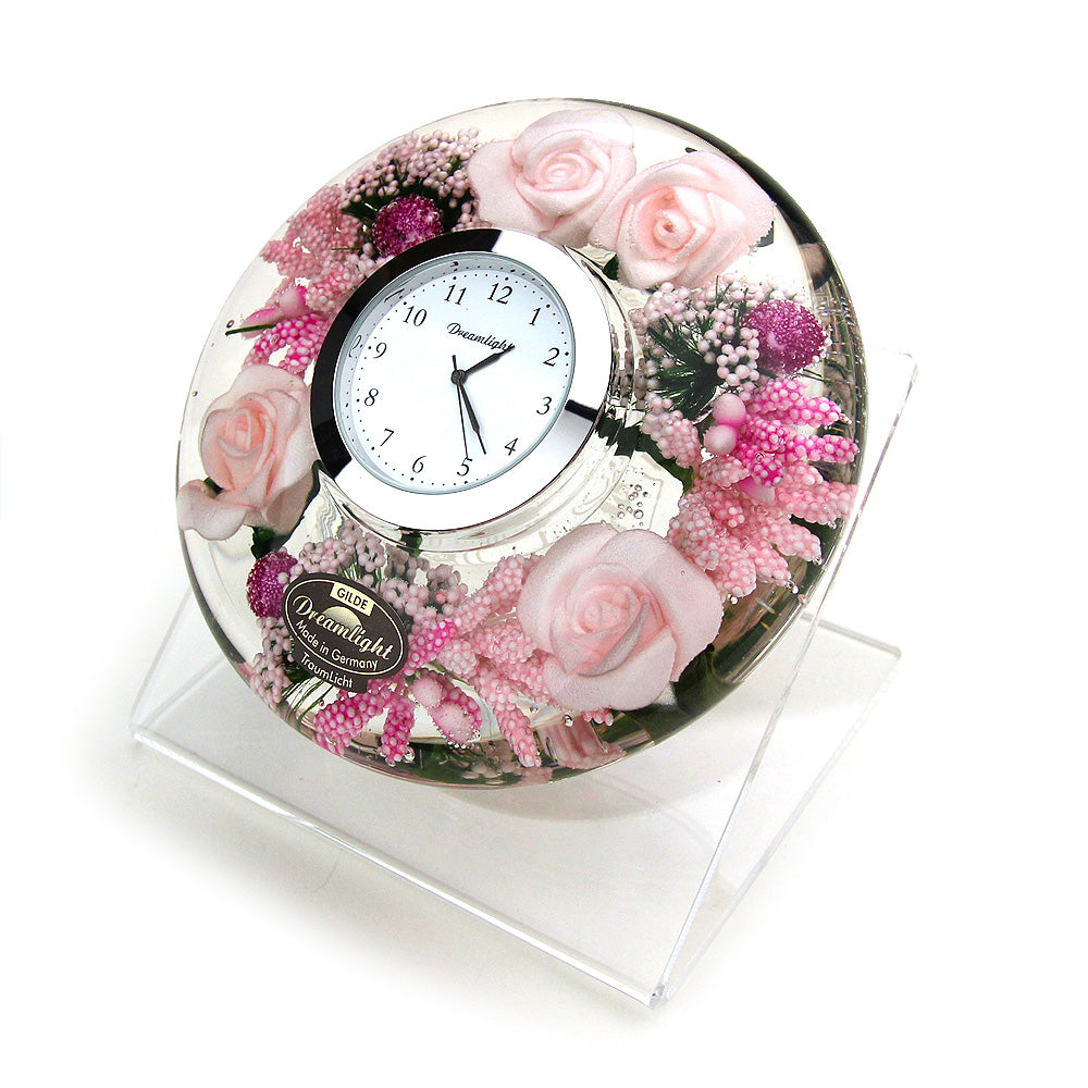 Dreamlight ドリームクロック スタンド キャンドル付き | リトルローズ | ネーム入り