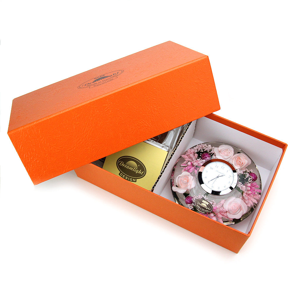 Dreamlight ドリームクロック スタンド キャンドル付き | リトルローズ | ネーム入り