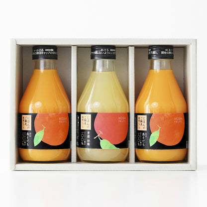 ホシフルーツ HOSHI FRUITS にほんのご馳走果実ジュース 3本