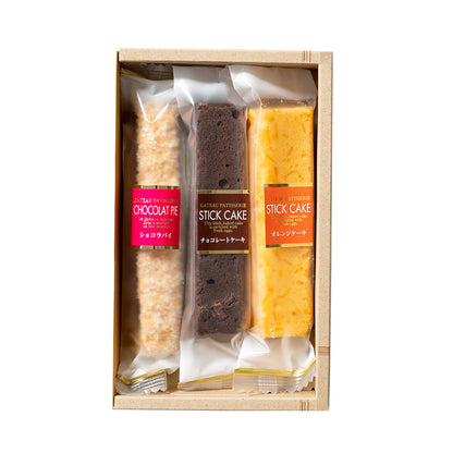 ＡＫＩＹＡＭＡ 秋山 スティックケーキ 3本