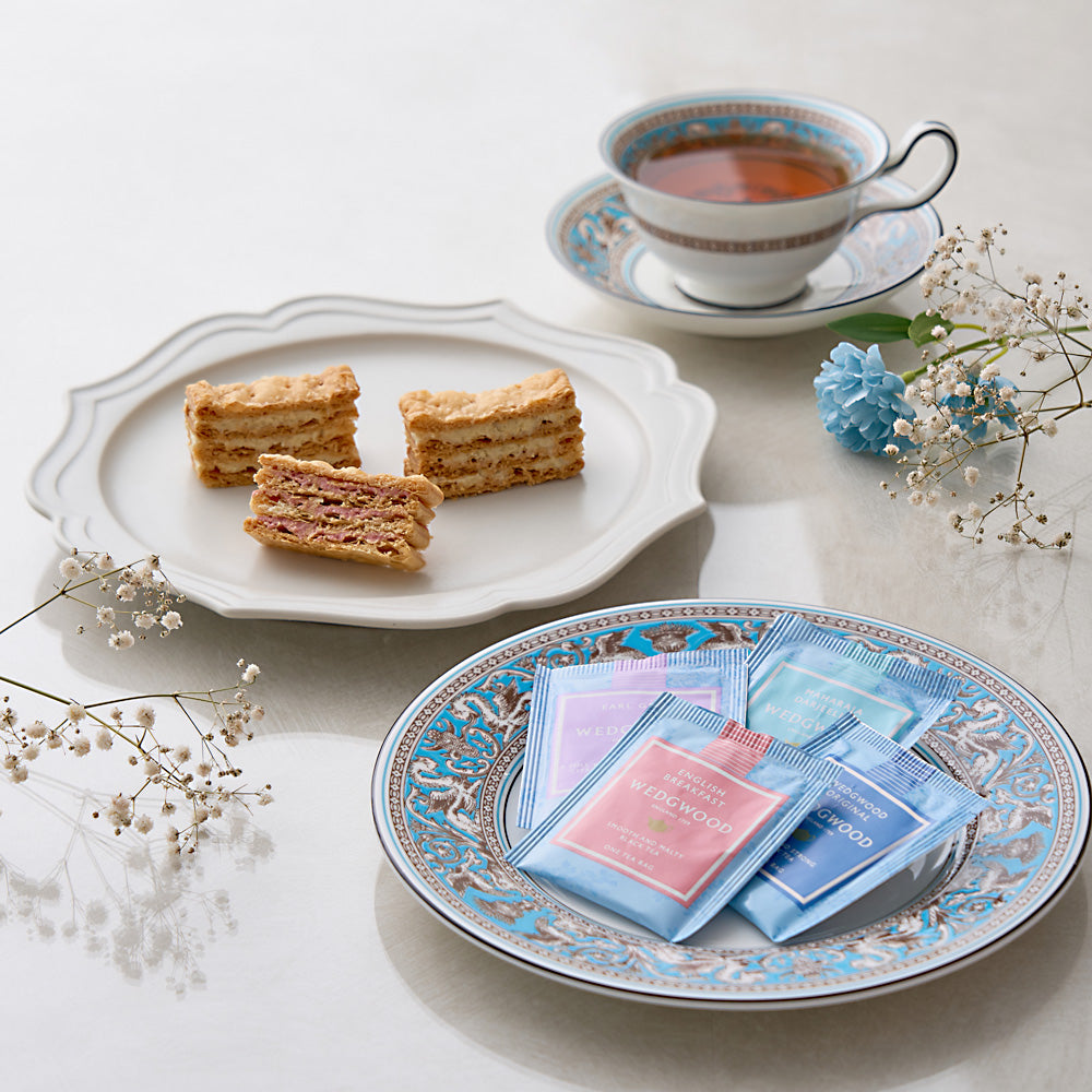 WEDGWOOD ミルフイユ＆ウェッジウッド ティーバッグセット 7個