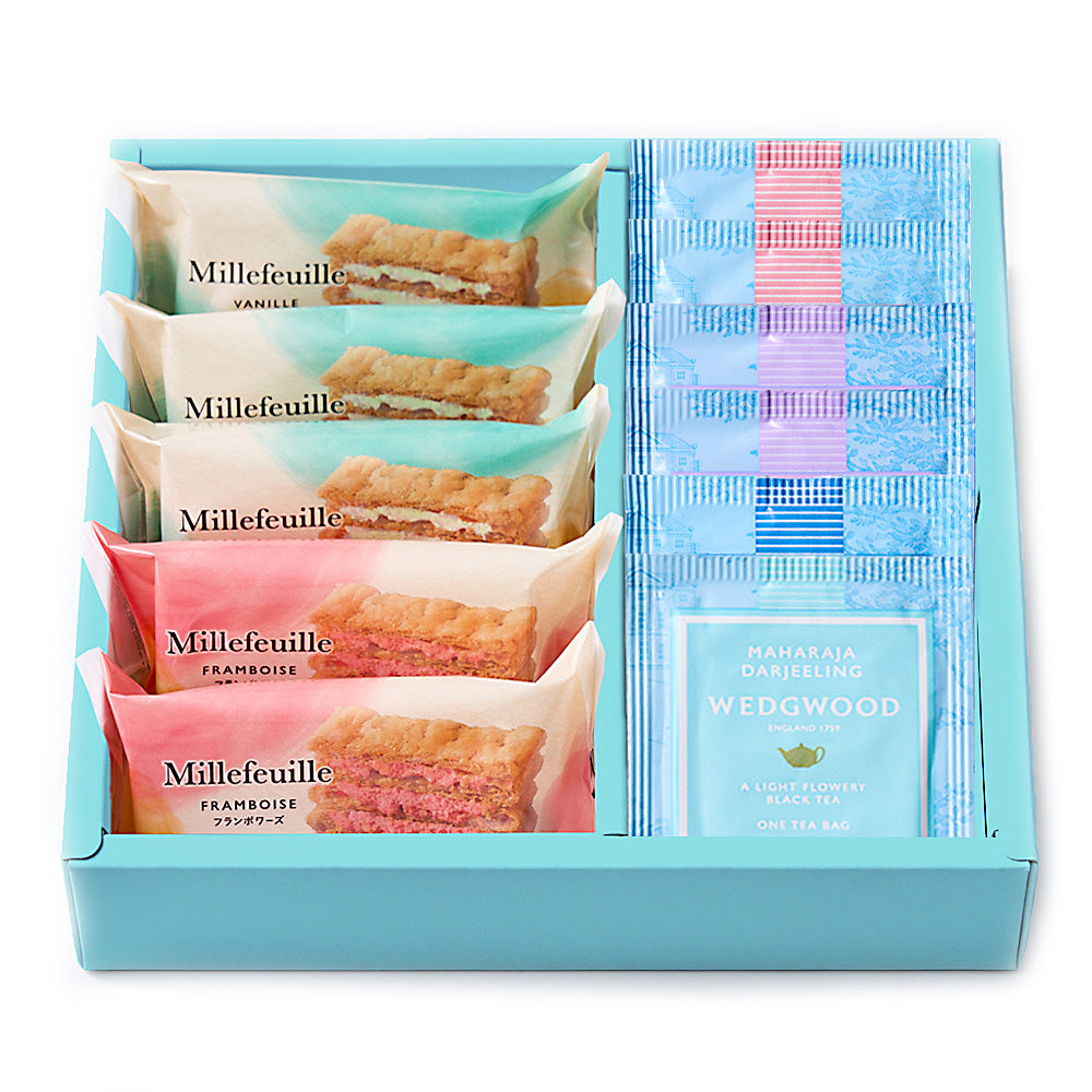 WEDGWOOD ミルフイユ＆ウェッジウッド ティーバッグセット 11個