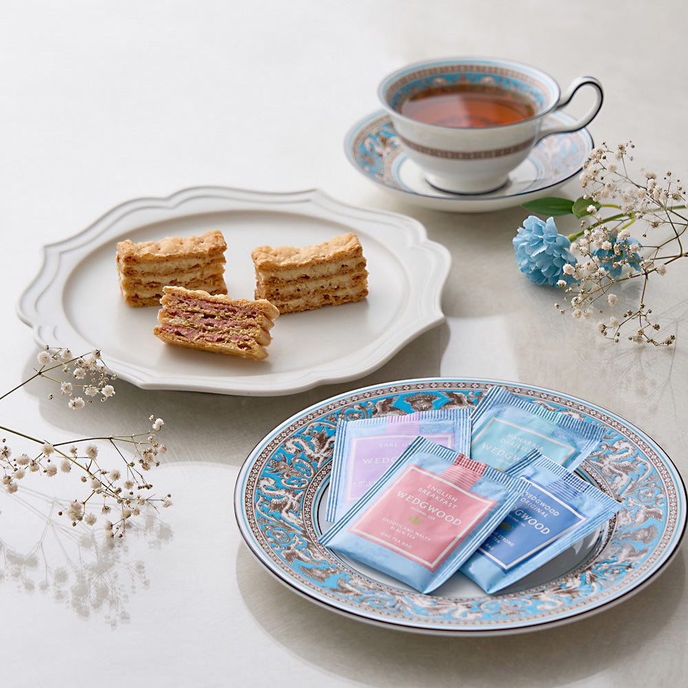WEDGWOOD ミルフイユ＆ウェッジウッド ティーバッグセット 20個
