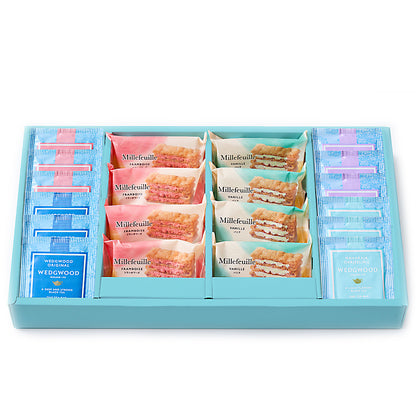 WEDGWOOD ミルフイユ＆ウェッジウッド ティーバッグセット 20個