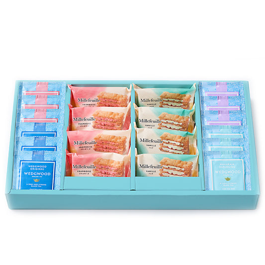 WEDGWOOD ミルフイユ＆ウェッジウッド ティーバッグセット 20個