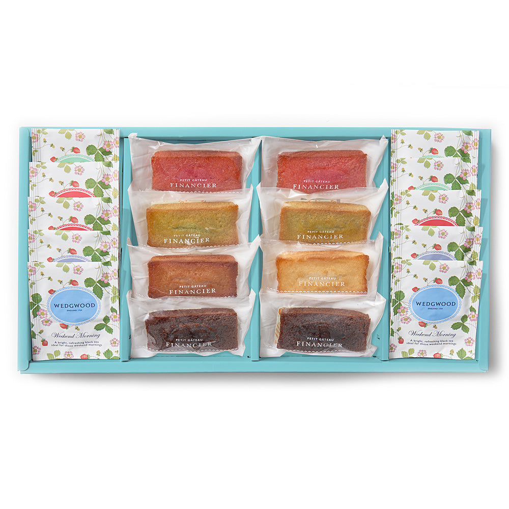 WEDGWOOD フィナンシェ＆ウェッジウッド ワイルドストロベリー ティーバッグアソート 18個
