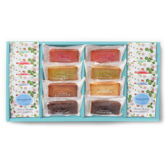 WEDGWOOD フィナンシェ＆ウェッジウッド ワイルドストロベリー ティーバッグアソート 18個