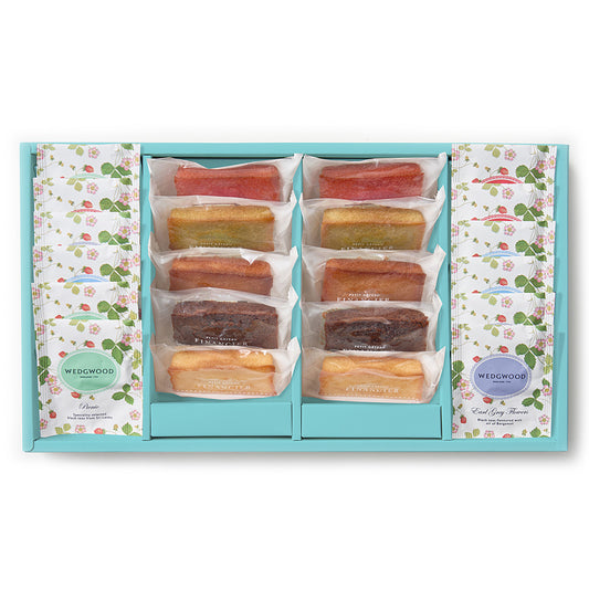 WEDGWOOD フィナンシェ＆ウェッジウッド ワイルドストロベリー ティーバッグアソート 22個