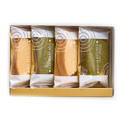 なだ万監修 絆のかさなり バウムクーヘン詰め合わせ 宇治抹茶＆和三盆