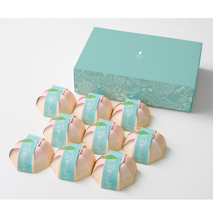 ホシフルーツ 山梨の白桃ぜりぃ 9個 | 5月～9月 期間限定