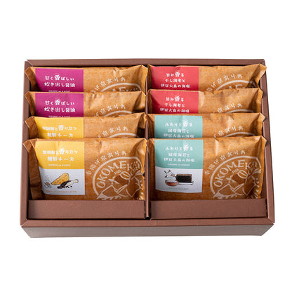 OKOMEnoKAORI 手揚げ京あられ 8袋