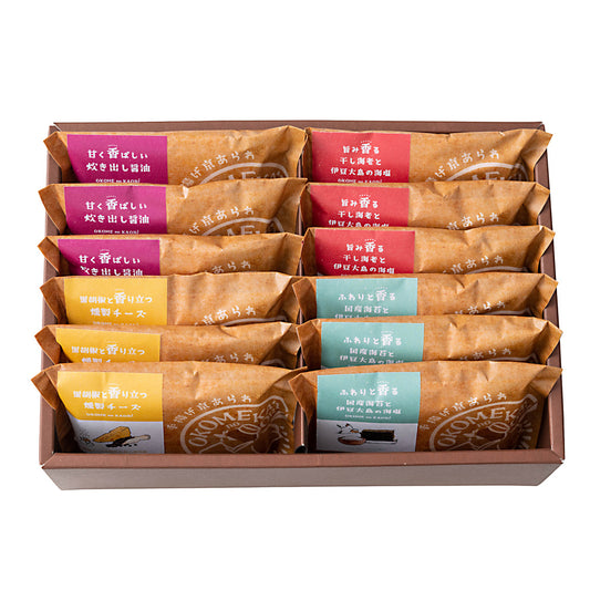 OKOMEnoKAORI 手揚げ京あられ 12袋