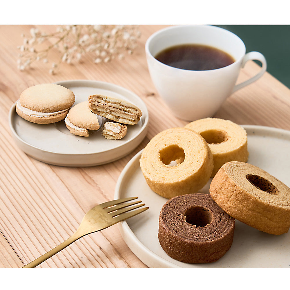 ひかりがさね ふんわりバームと珈琲の詰合せ 10個