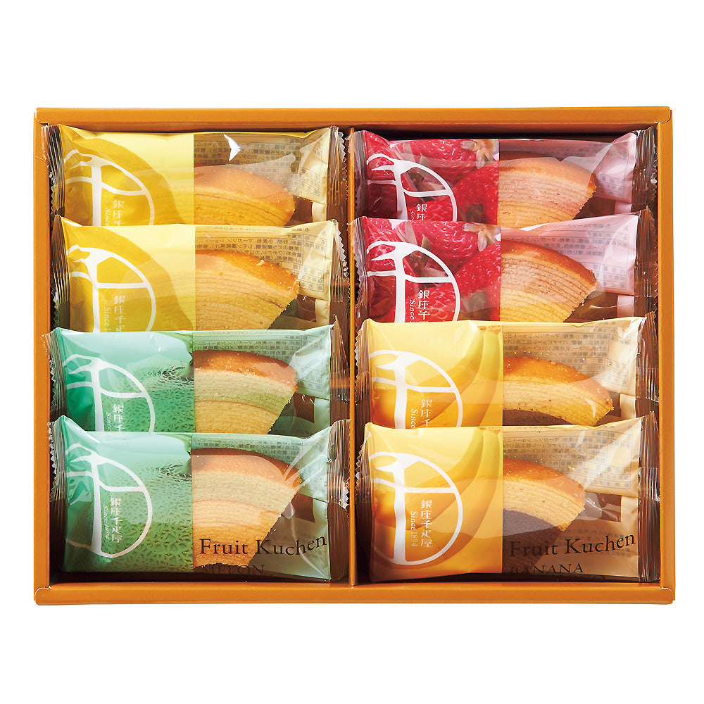 パティスリー 銀座千疋屋 銀座フルーツクーヘン 8個