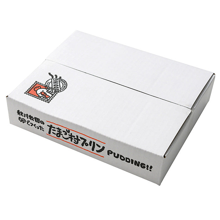 秋川牧園 秋川牧園の卵でつくったたまご村プリン 4個