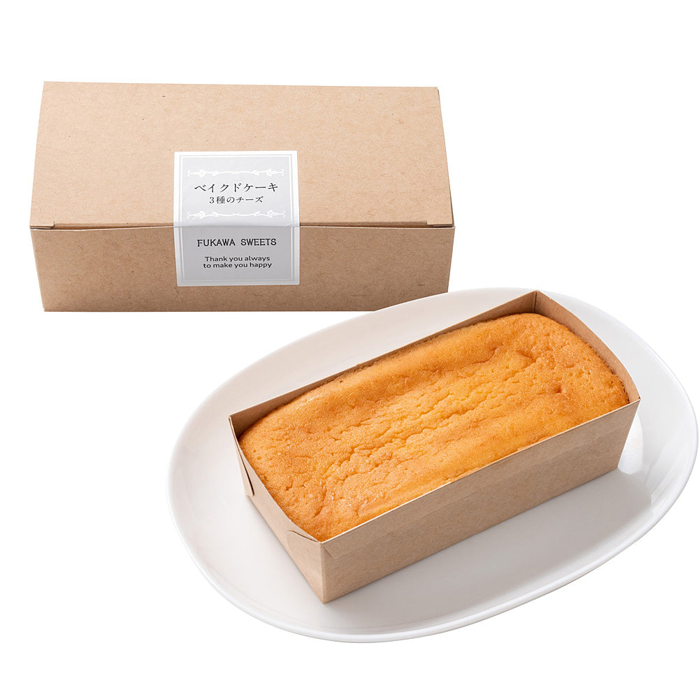 深川カントリーファーム ベイクドチーズケーキ 3種のチーズ