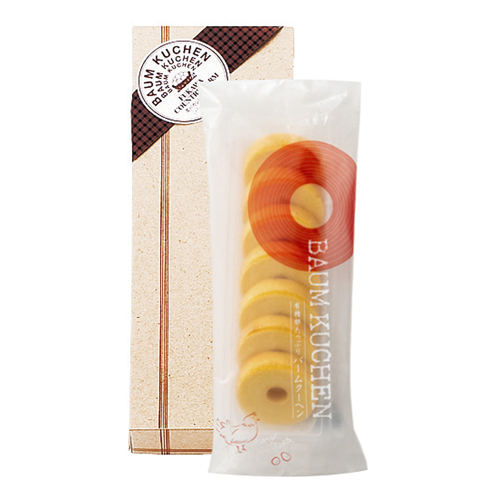 深川カントリーファーム 有精卵たっぷりミニバームクーヘン 1本