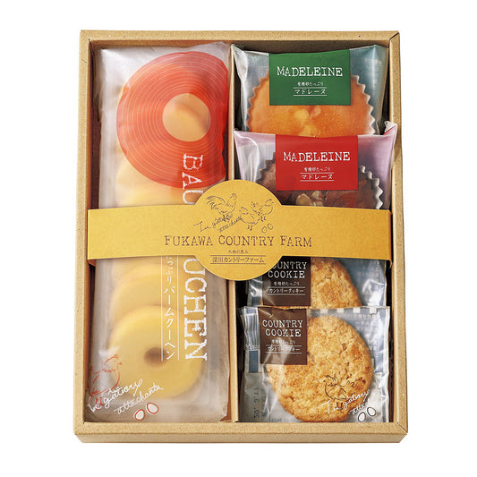 深川カントリーファーム 有精卵を使ったこだわりスイーツセット A