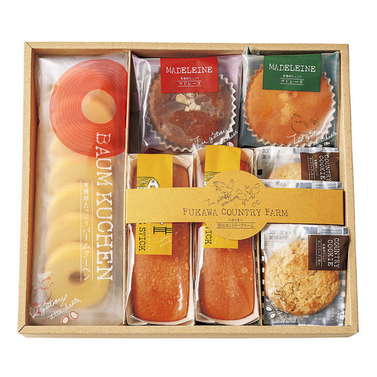 深川カントリーファーム 有精卵を使ったこだわりスイーツセット B