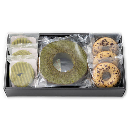 京都 京寿楽庵 宇治抹茶バウム 踊