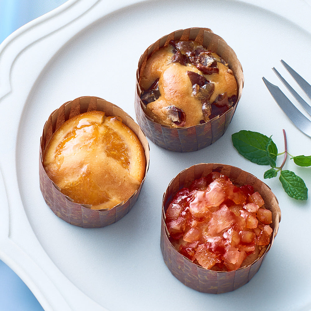 HOSHI FRUITS ホシフルーツ 煌めき果実のカップケーキ 3個