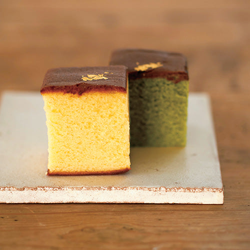 京 伏見 三源庵 金箔カステラセット