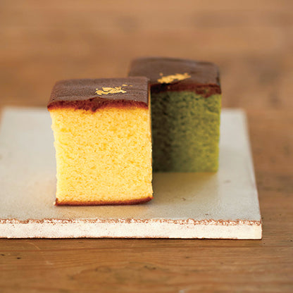 京 伏見 三源庵 金箔カステラセット