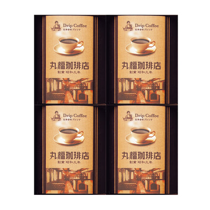丸福珈琲店 創業昭和九年 伝承香味ブレンド詰合せ 4箱入