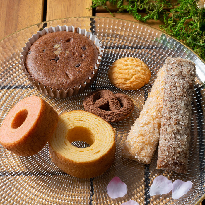 森の庭 森の焼き菓子 フラワーリース 7個