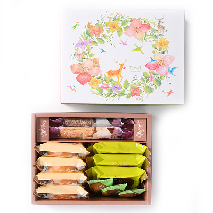 森の庭 森の焼き菓子 フラワーリース 10個